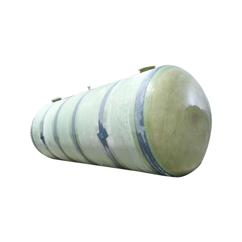 Horizontalis FRP repono tank